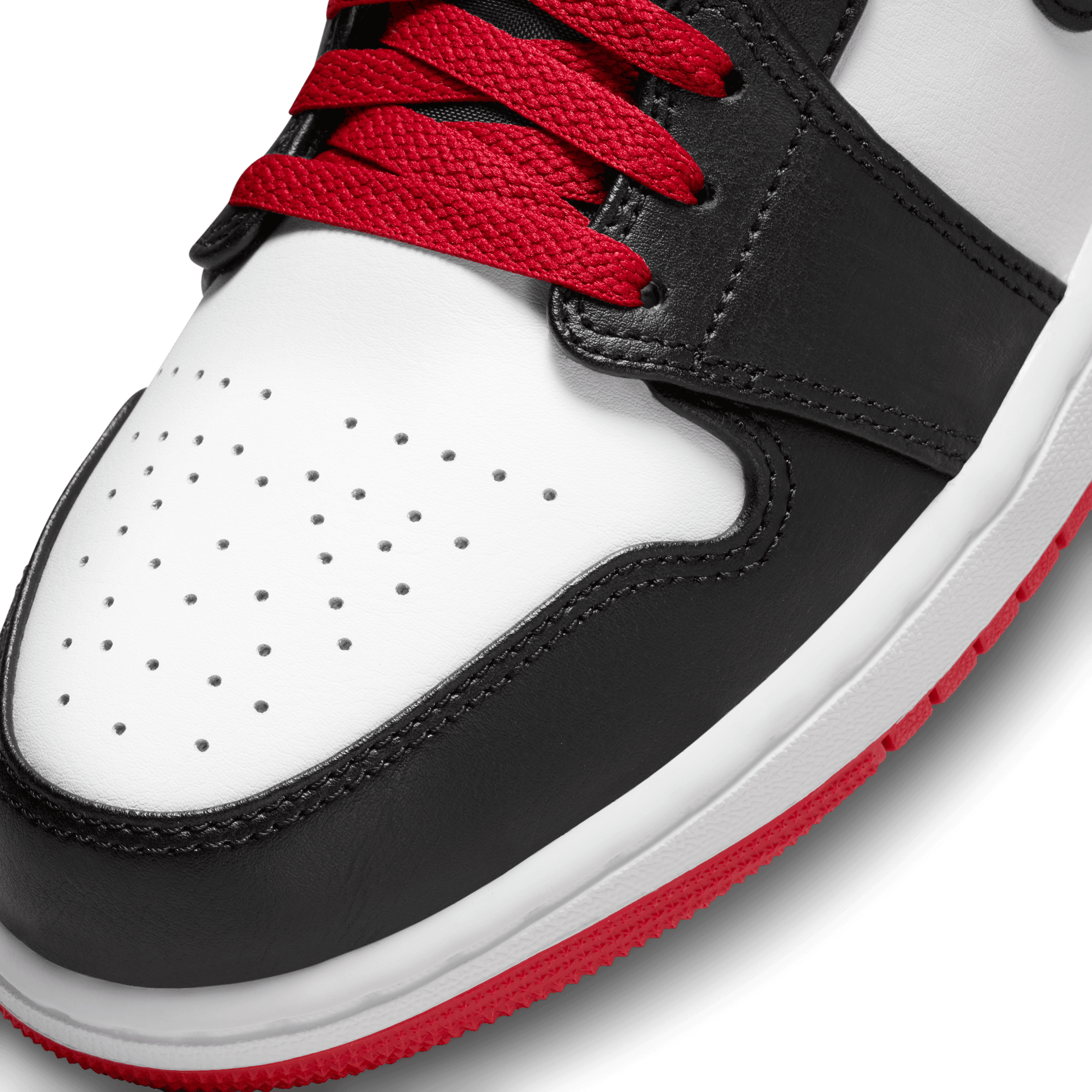 JORDAN 1 MID "GYM RED BLACK TOE"