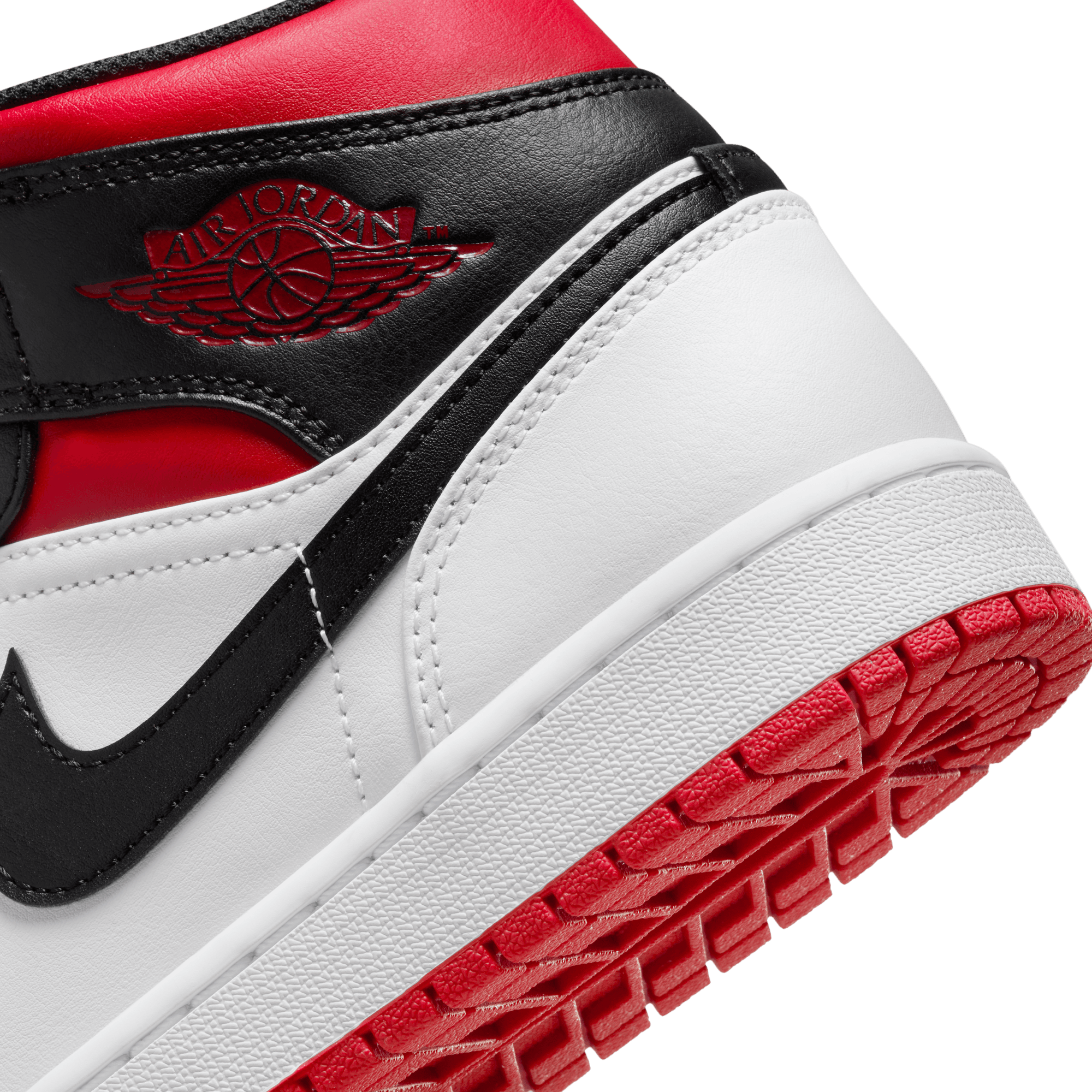 JORDAN 1 MID "GYM RED BLACK TOE"