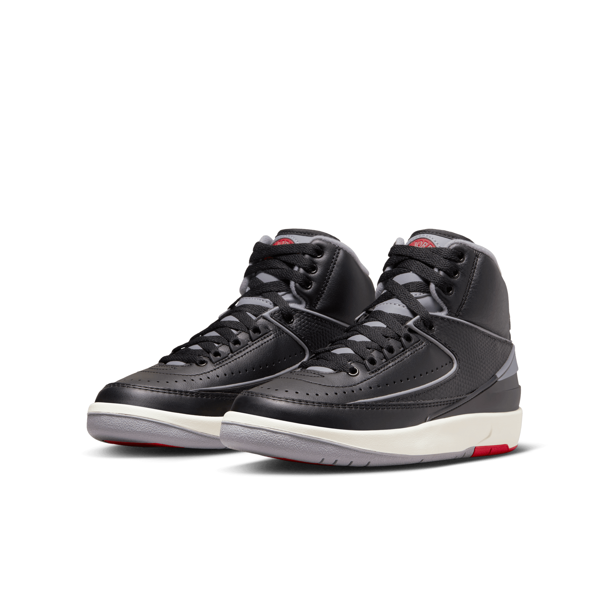 AIR JORDAN 2 RETRO (GS) "BLACK CEMENT"