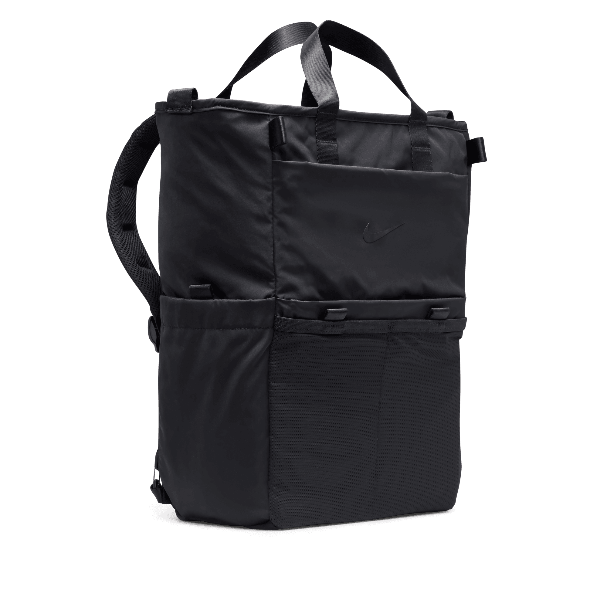 NIKE CONVERTIBLE DIAPER CHANGING BAG - BLACK