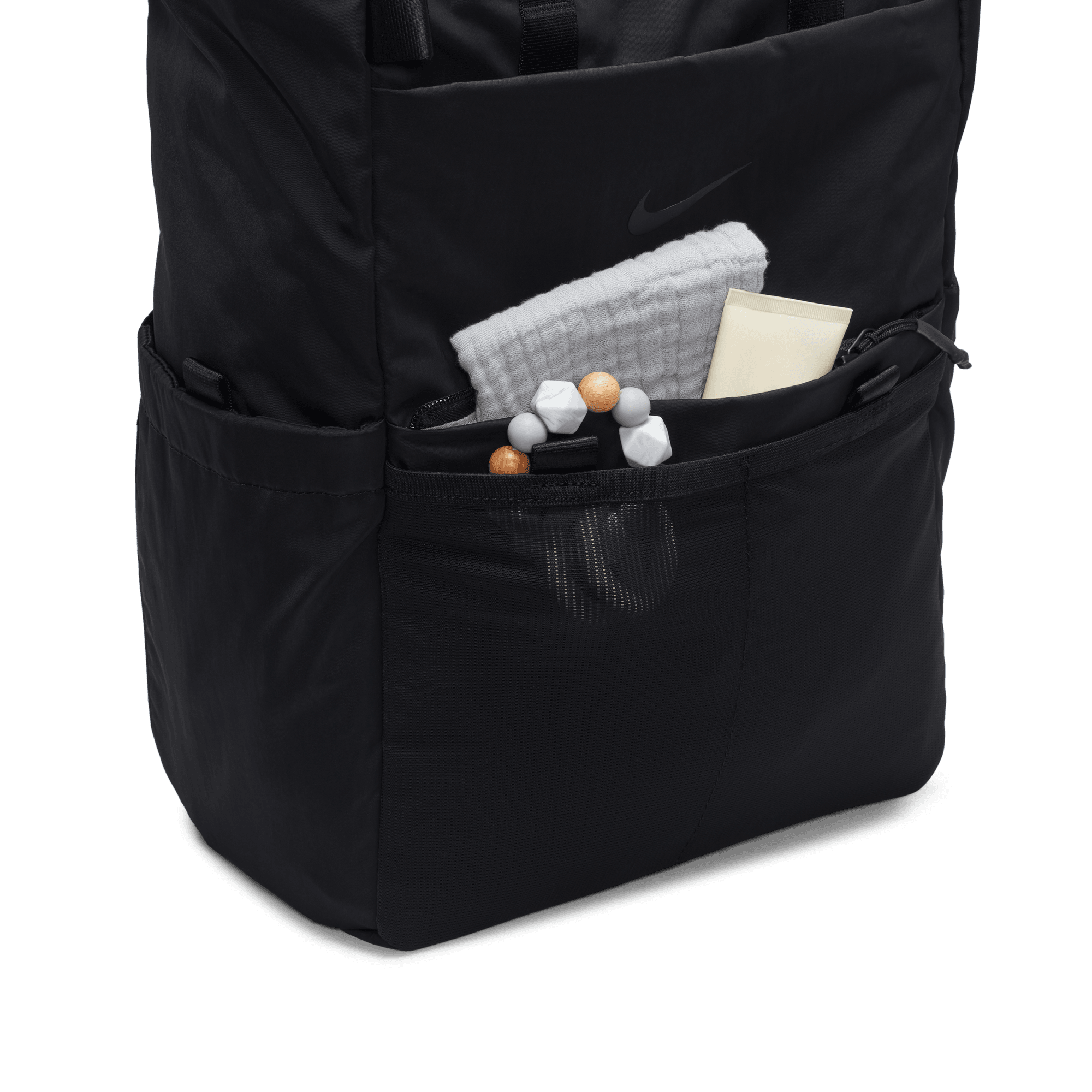 NIKE CONVERTIBLE DIAPER CHANGING BAG - BLACK