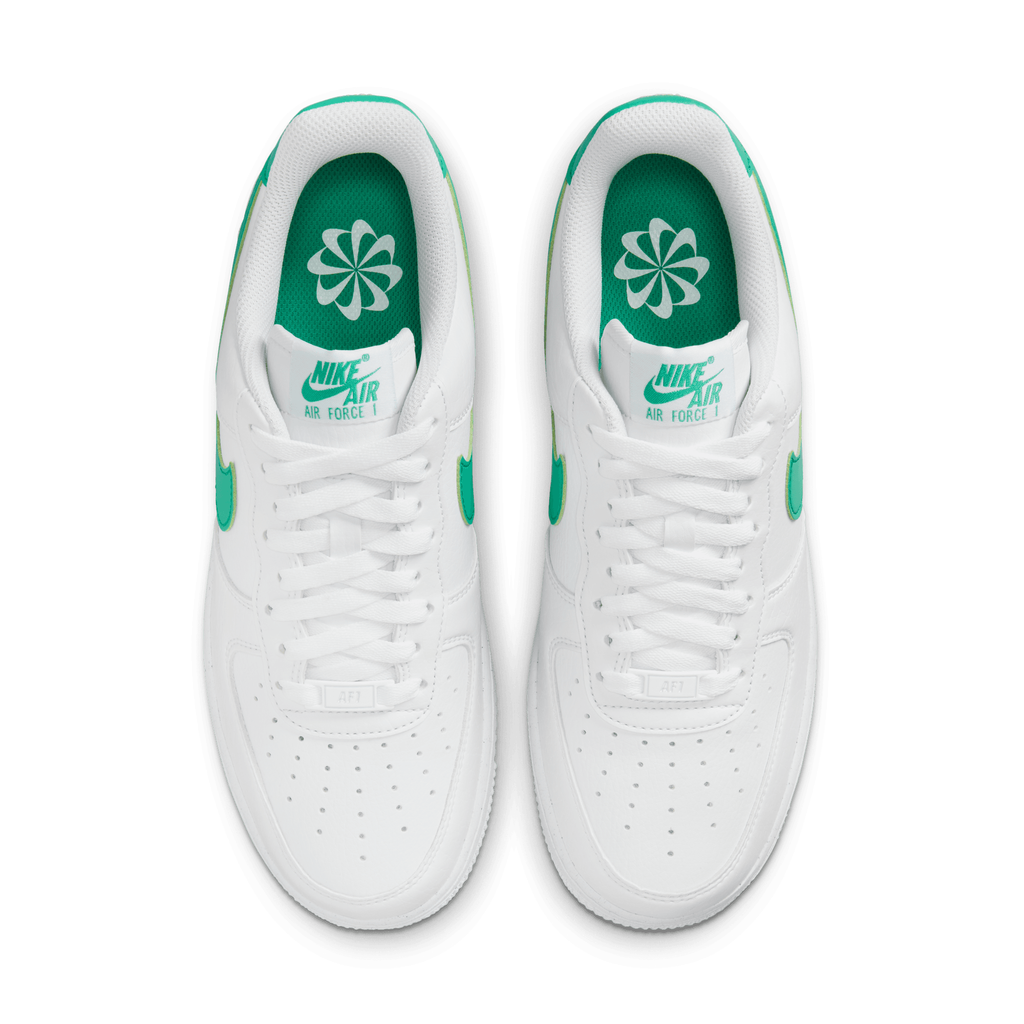 WMNS AIR FORCE 1 `07 NEXT NATURE - WHITE / STADIUM GREEN WMNS AIR FORCE 1 `07 NEXT NATURE - WHITE / STADIUM GREEN