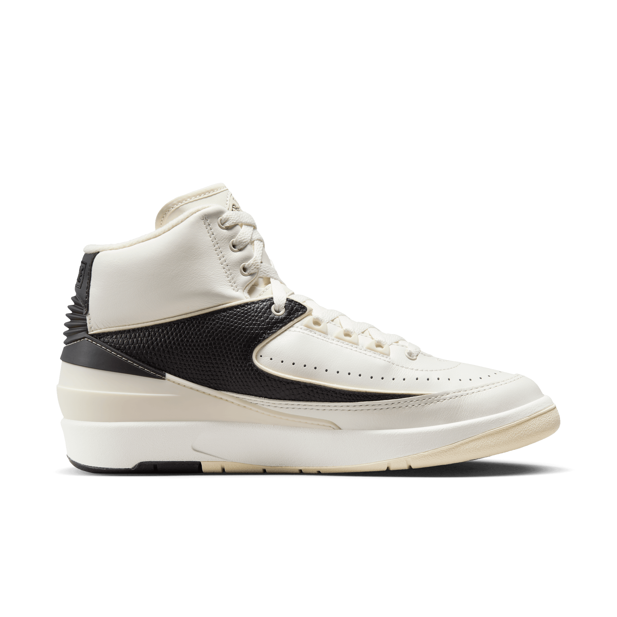 WMNS AIR JORDAN 2 RETRO "SAIL / BLACK"