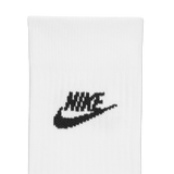 NIKE EVERYDAY ESSENTIAL 3PACK SOCKS - WHITE