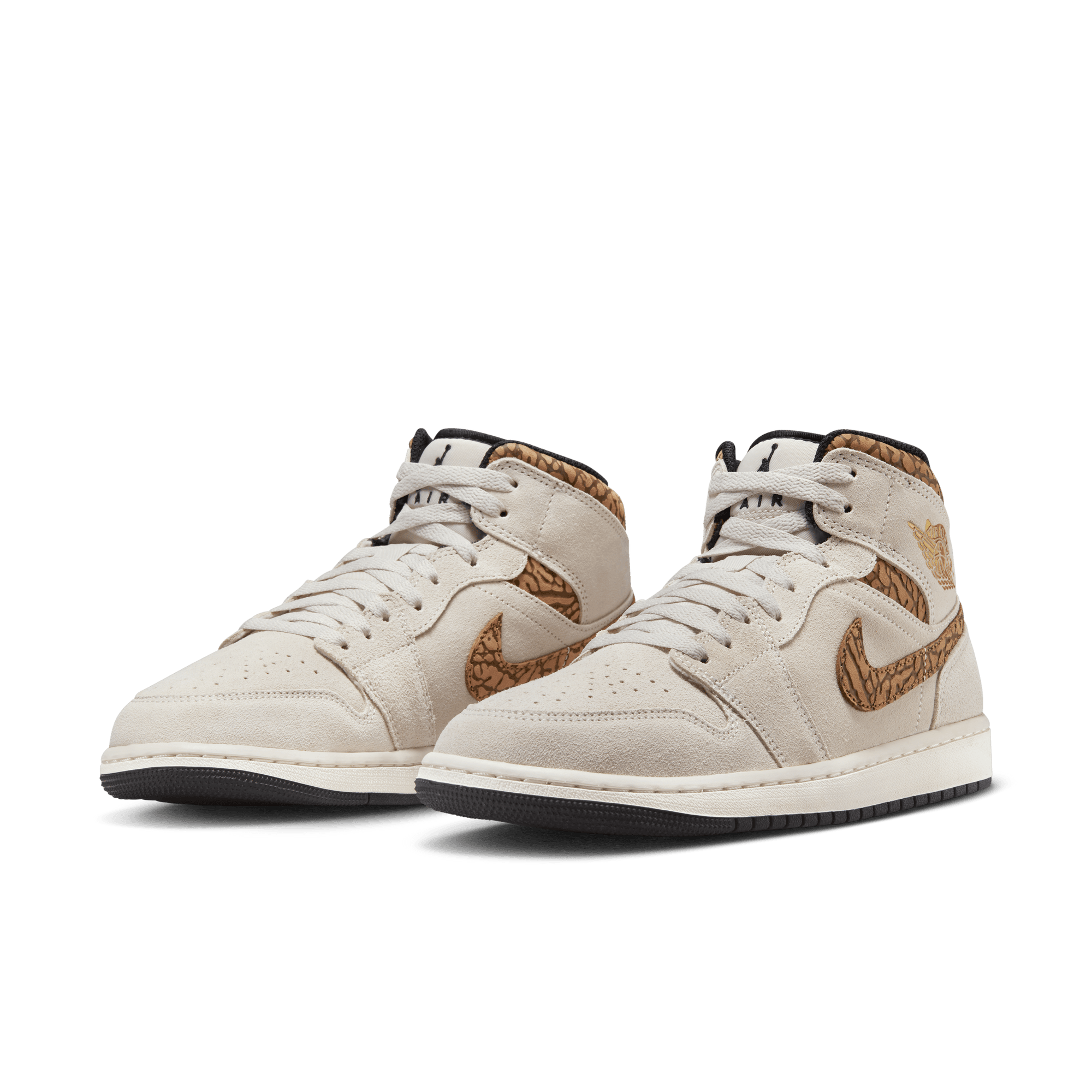 JORDAN 1 MID SE "BROWN ELEPHANT"