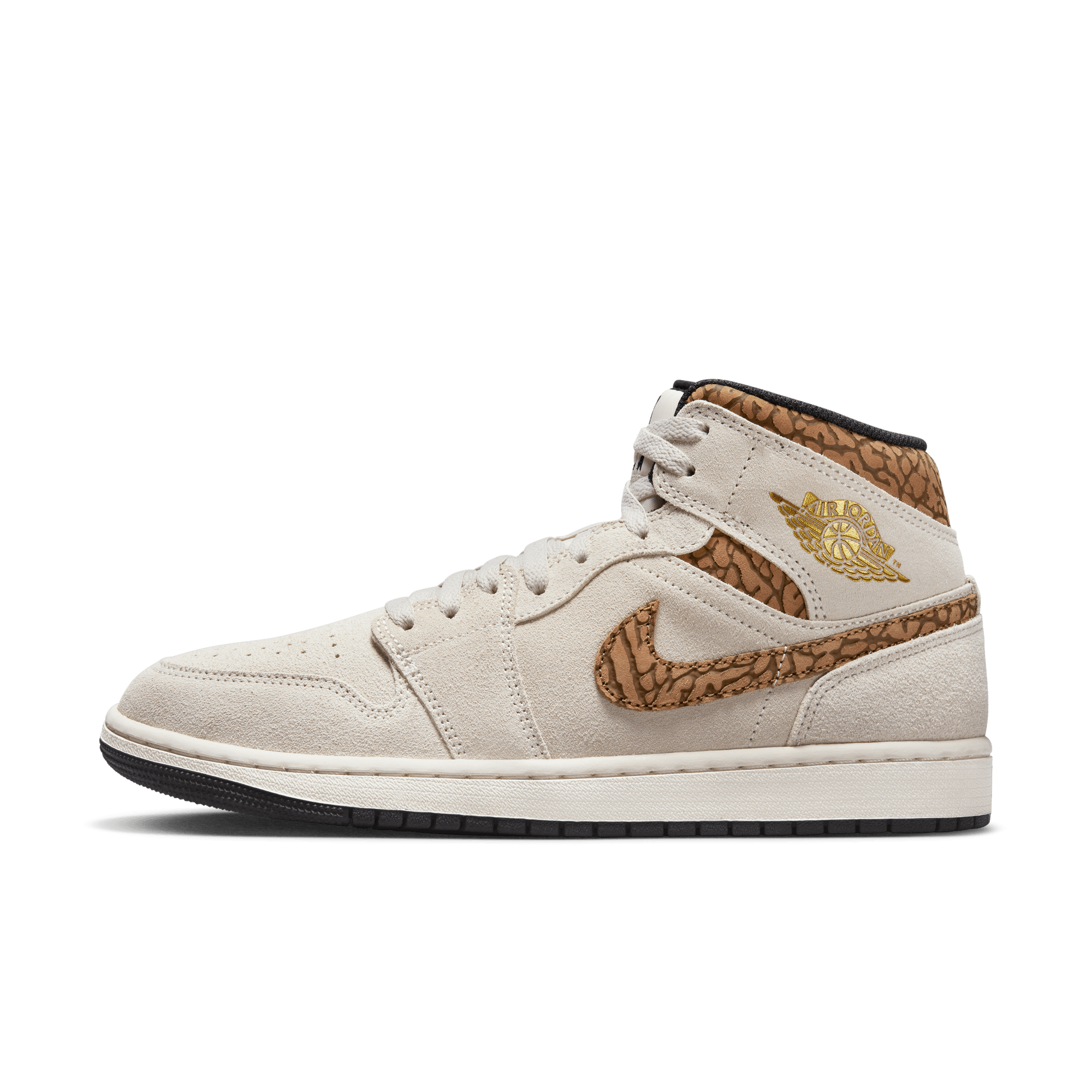 JORDAN 1 MID SE "BROWN ELEPHANT"