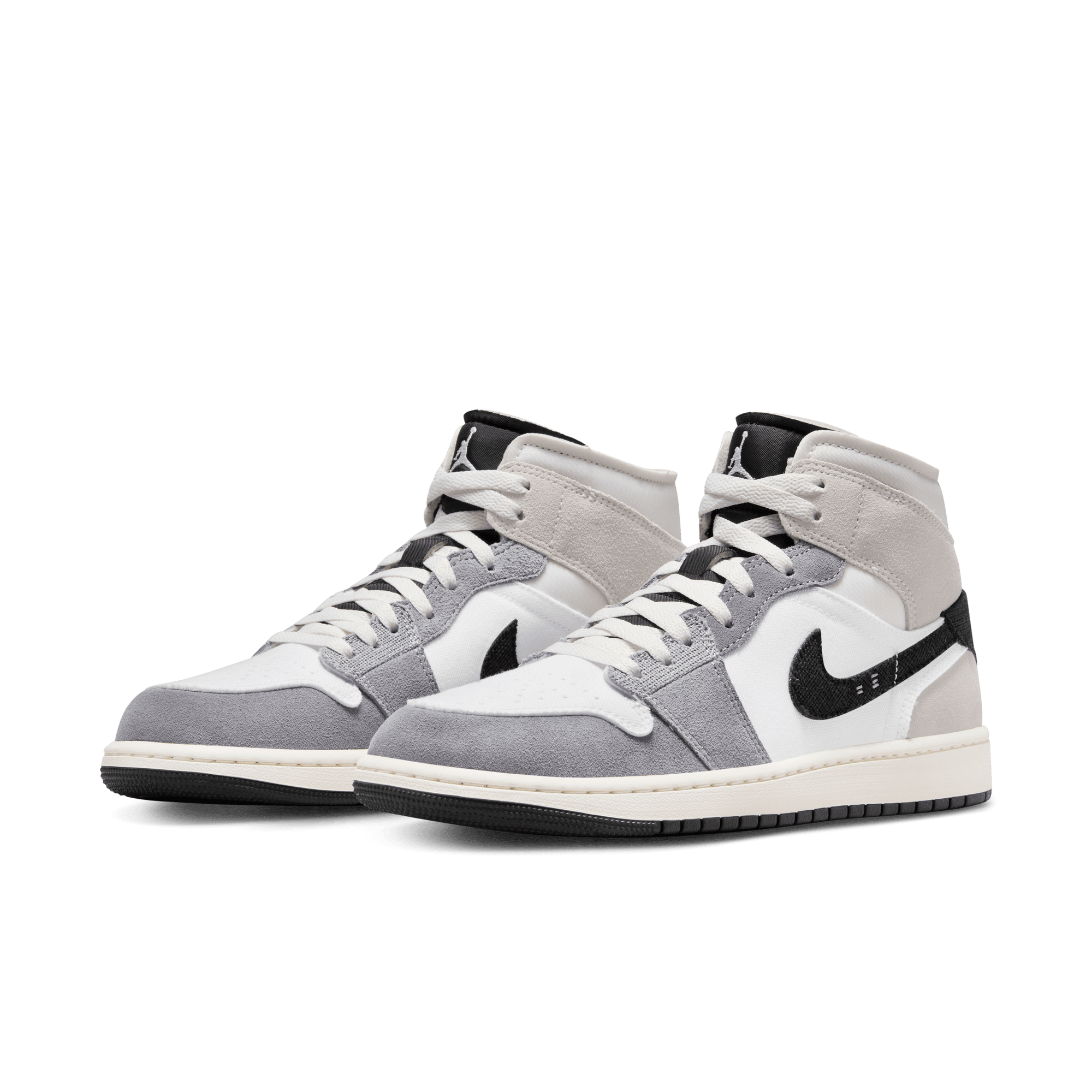 AIR JORDAN 1 MID SE CRAFT "CEMENT GREY"