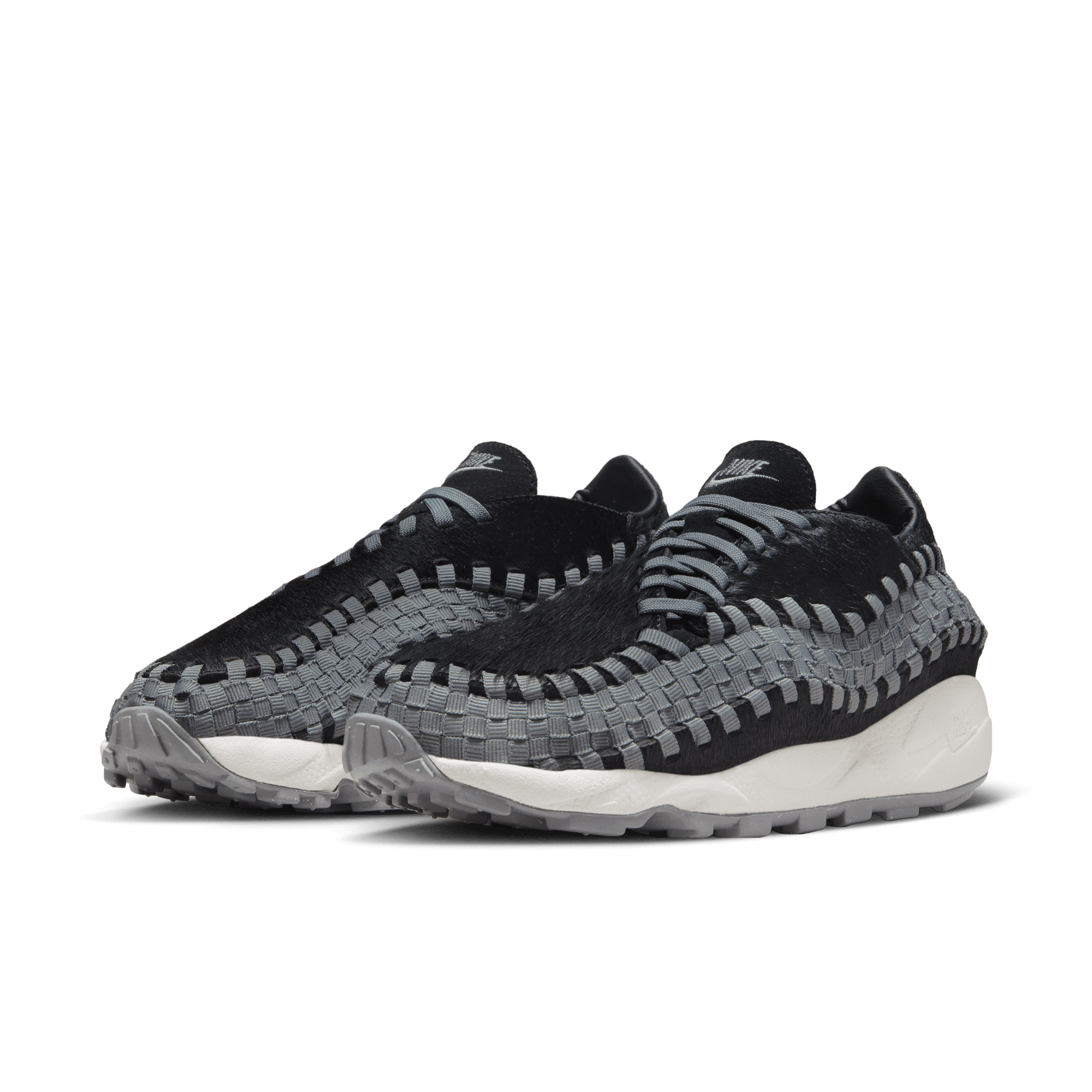 WMNS AIR FOOTSCAPE WOVEN "BLACK / SMOKE GREY"