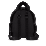 NIKE FAUX FUR MINI BACKPACK - BLACK