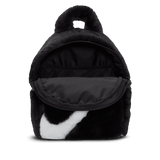 NIKE FAUX FUR MINI BACKPACK - BLACK