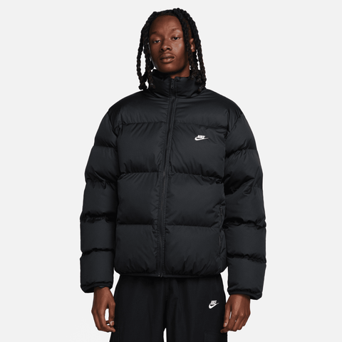 NIKE MENS PUFFER JACKETS - BLACK