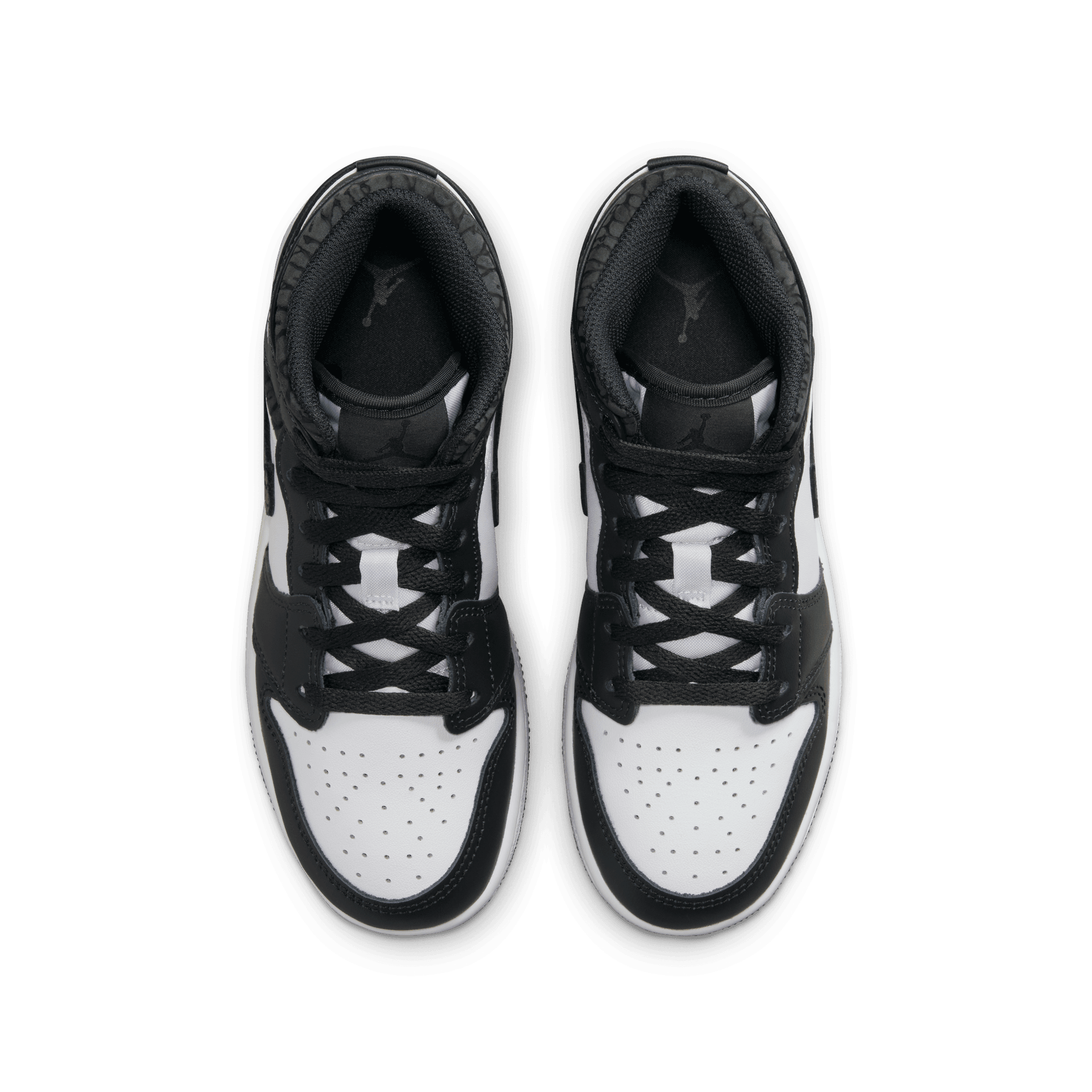 AIR JORDAN 1 MID SE (GS) "PANDA ELEPHANT"