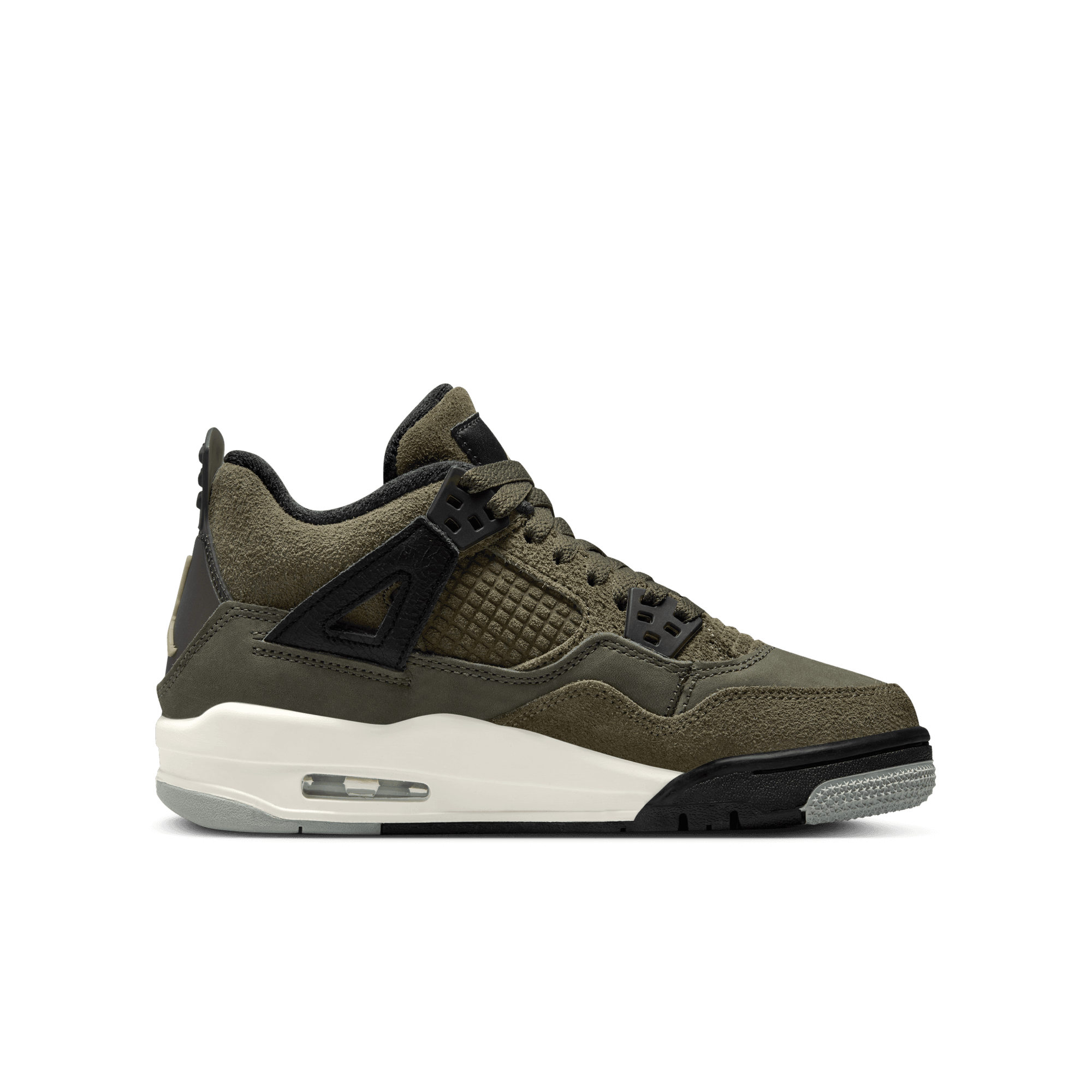 AIR JORDAN 4 RETRO SE CRAFT (GS) "OLIVE"