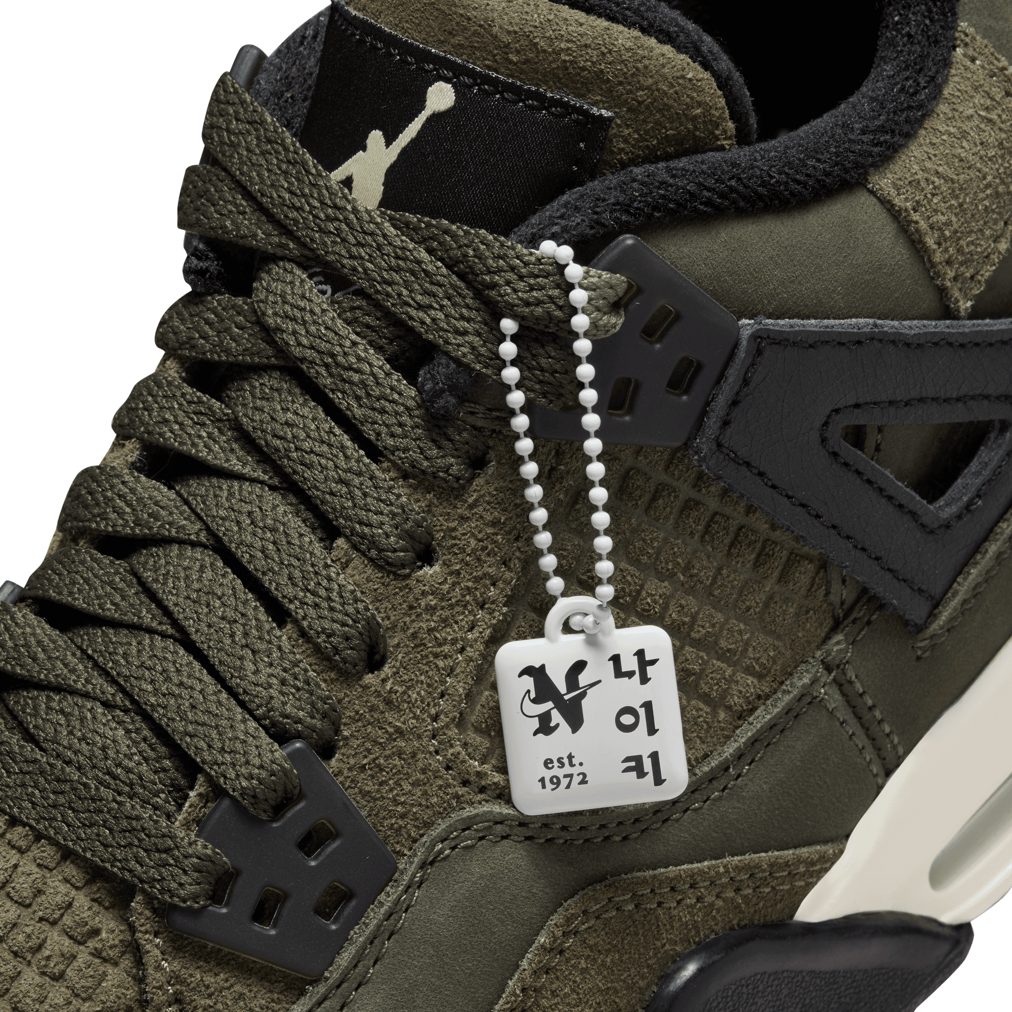 AIR JORDAN 4 RETRO SE CRAFT (GS) "OLIVE"