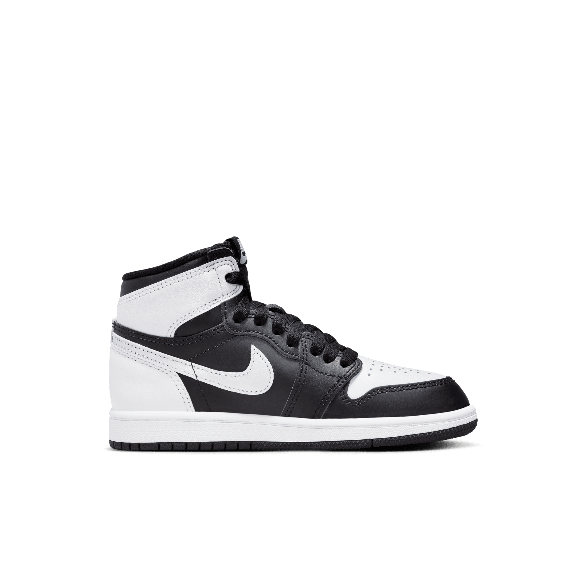 AIR JORDAN 1 RETRO HIGH OG (PS) "BLACK / WHITE"