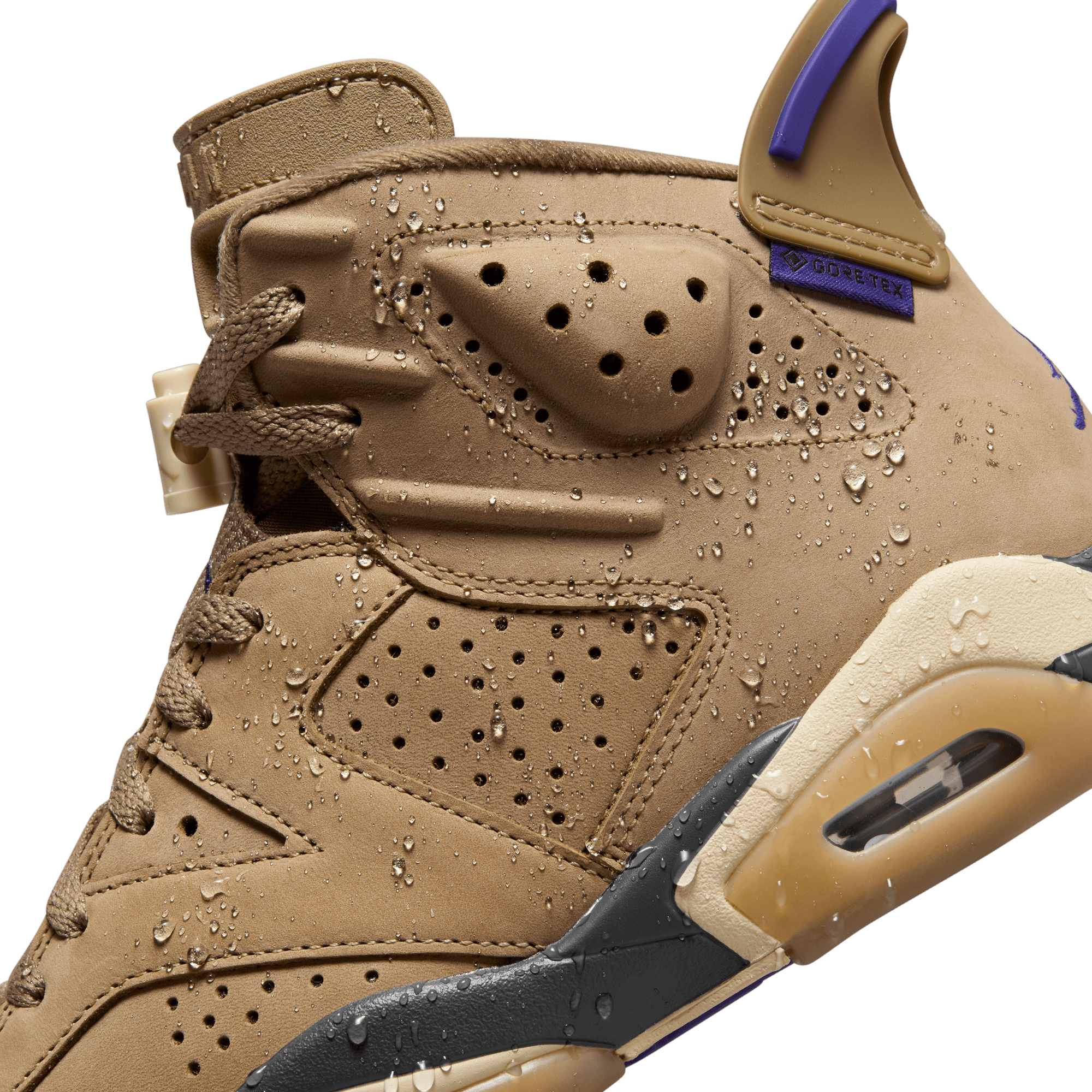 WMNS AIR JORDAN 6 RETRO GTX "BROWN KELP"