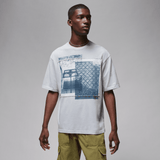 UNION X BEPHIES BEAUTY SUPPLY X JORDAN TEE - GREY FOG / PHOTON DUST