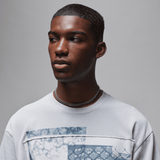 UNION X BEPHIES BEAUTY SUPPLY X JORDAN TEE - GREY FOG / PHOTON DUST
