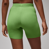 WMNS UNION X BEPHIES BEAUTY SUPPLY X JORDAN X UNION BIKE SHORTS - LIME ICE / COCNUT