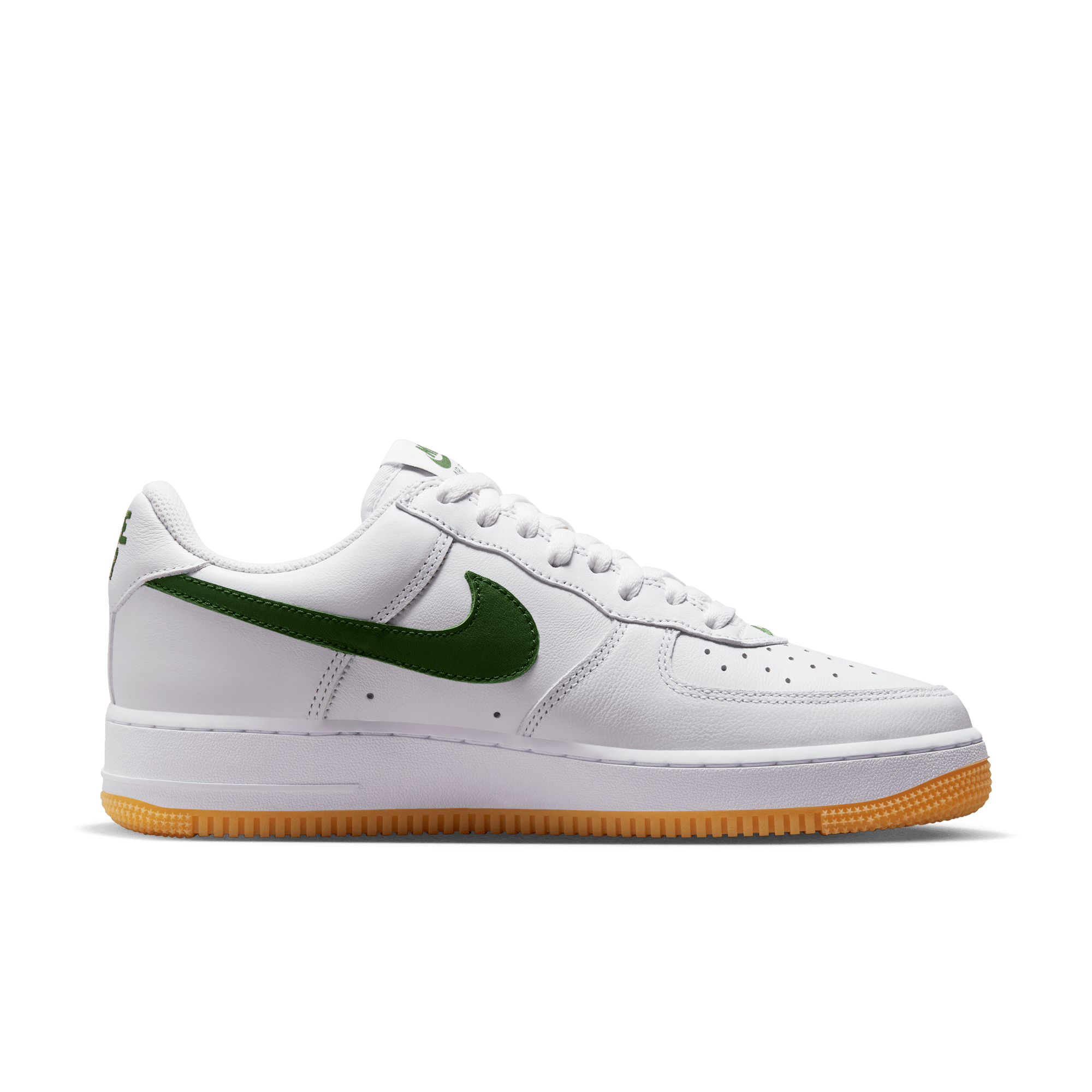 Men's shoes Nike Air Force 1 Low Retro White/ Forest Green-Gum