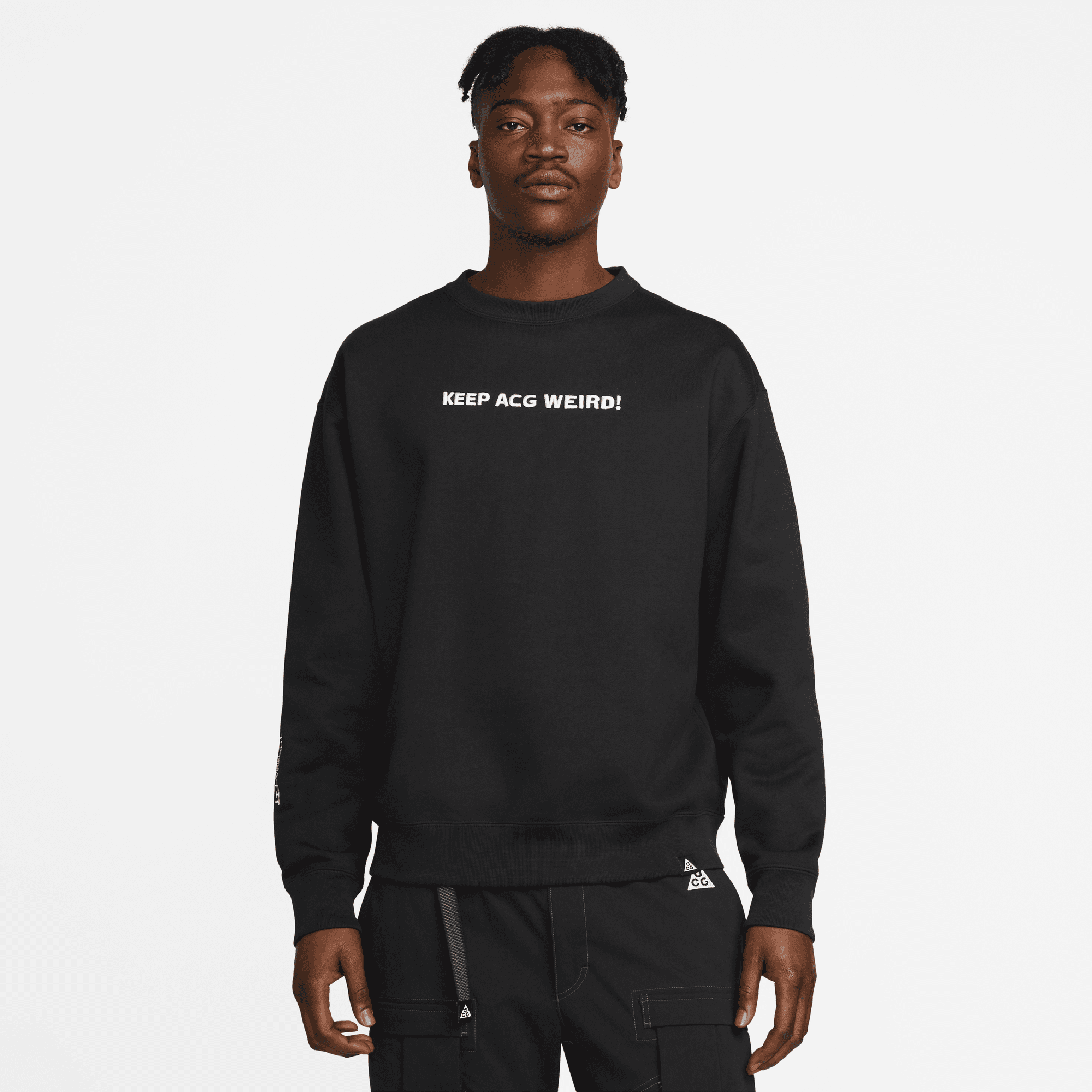 Nike acg discount hoodie black