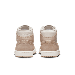 WMNS AIR JORDAN 1 MID SE - LIGHT BROWN / SAIL