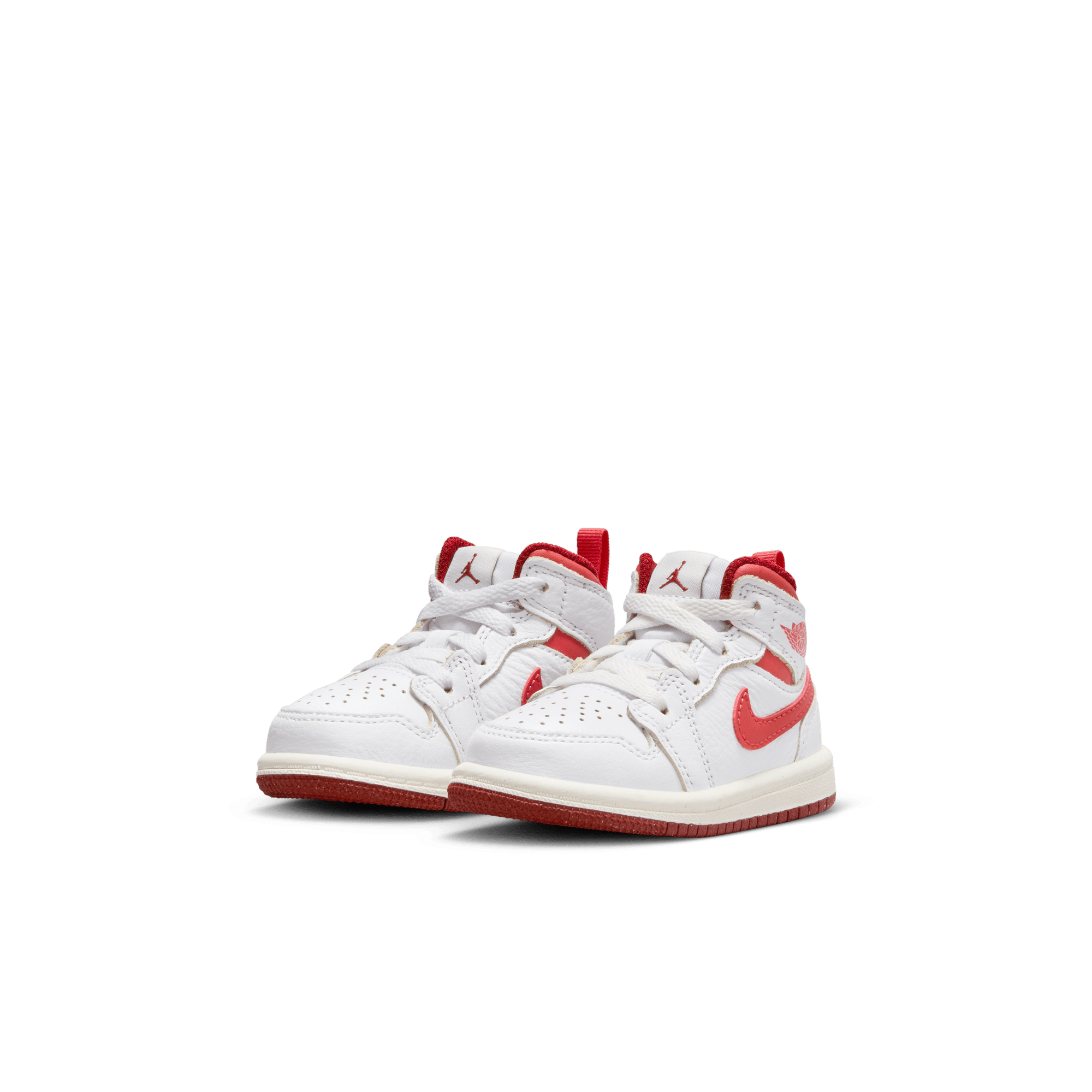 JORDAN 1 MID SE (TD) - WHITE / DUNE RED