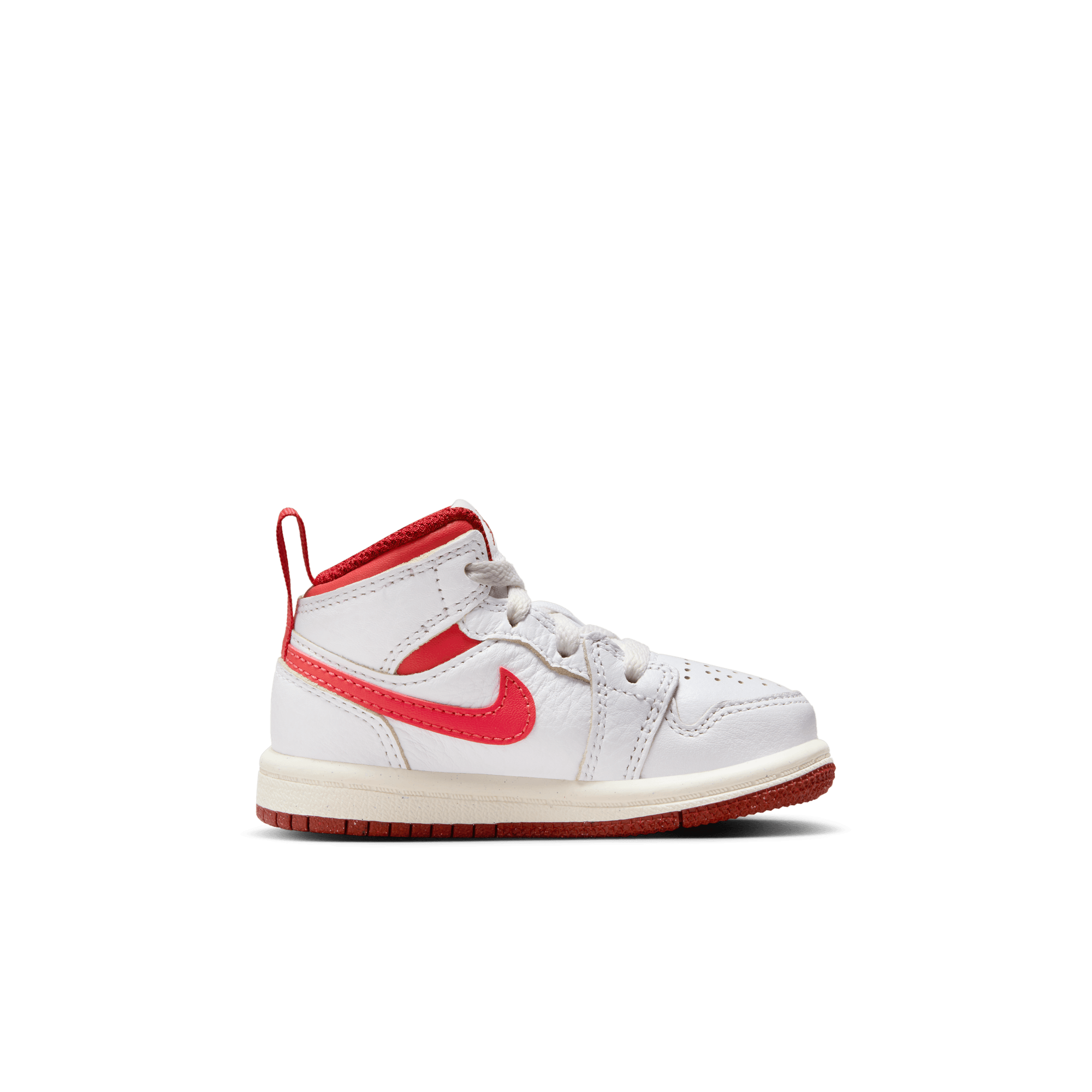 JORDAN 1 MID SE (TD) - WHITE / DUNE RED