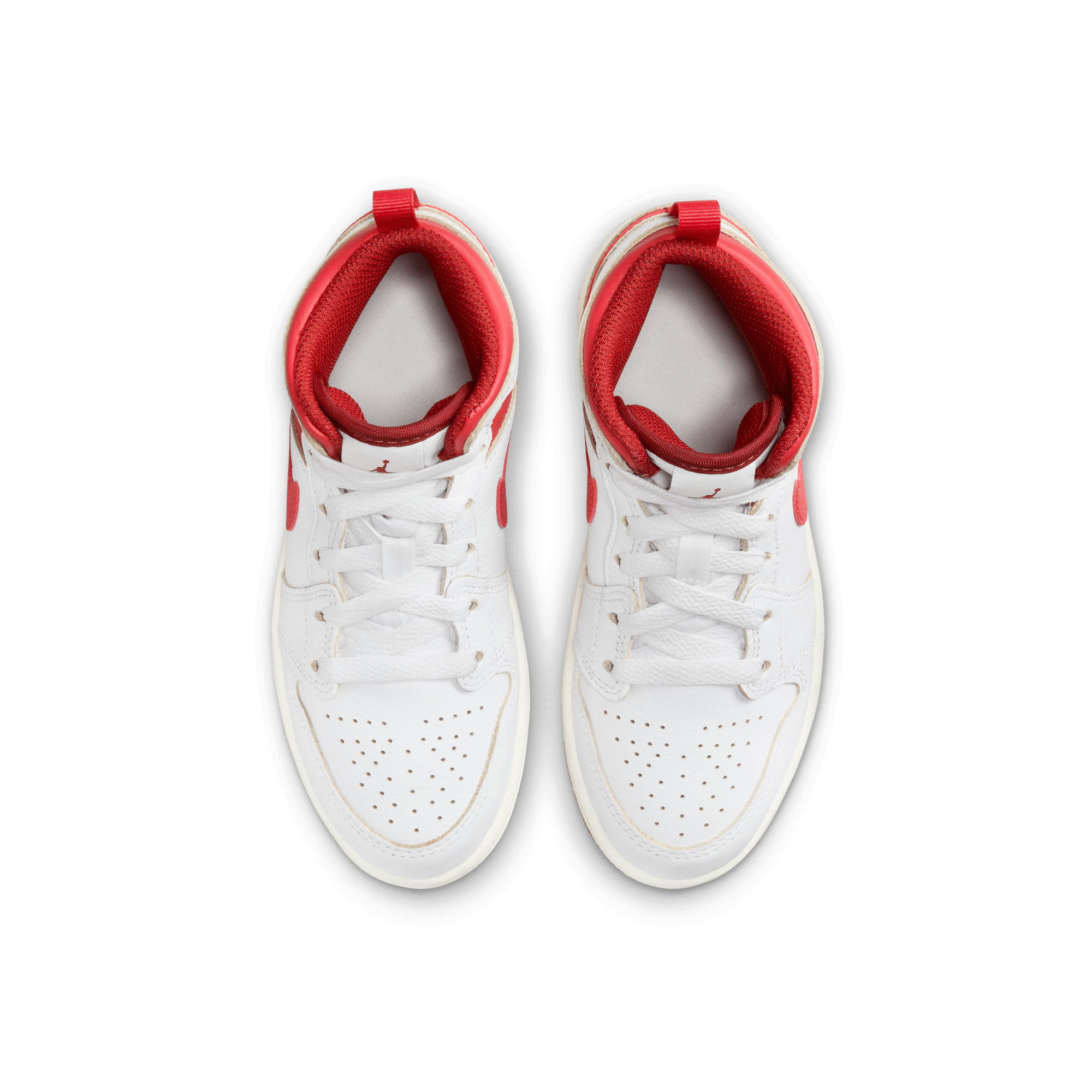 JORDAN 1 MID SE (PS) - WHITE / DUNE RED