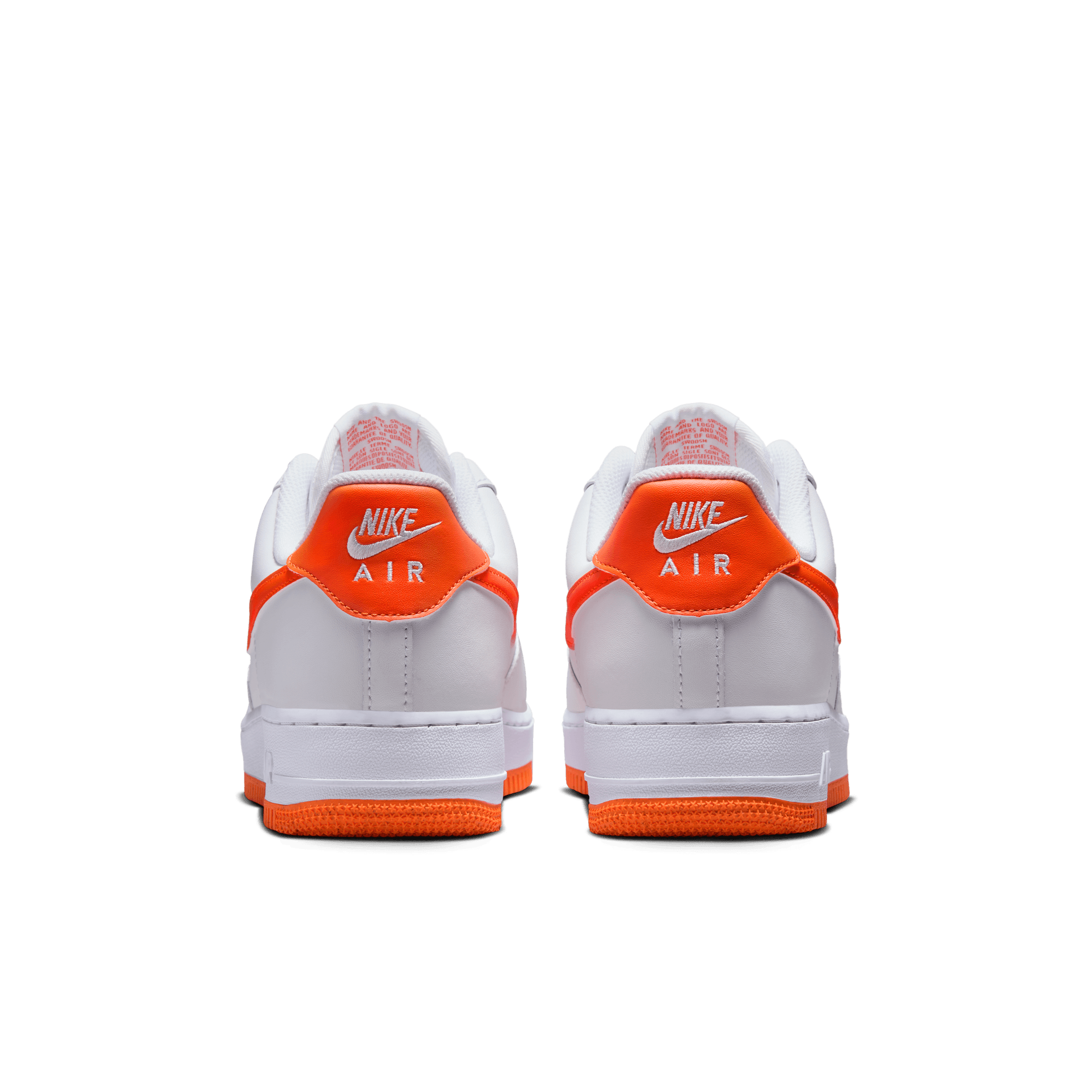 AIR FORCE 1 `07 - WHITE / SAFETY ORANGE – lapstoneandhammer.com AIR FORCE 1 `07 - WHITE / SAFETY ORANGE – lapstoneandhammer.com