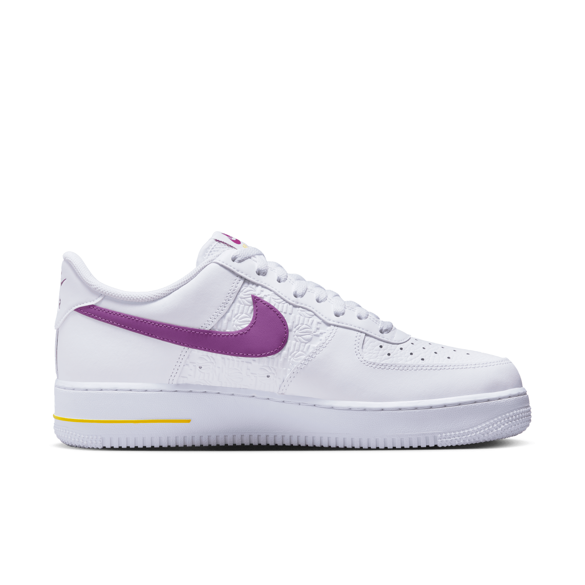 Nike air force 2024 1 purple swoosh