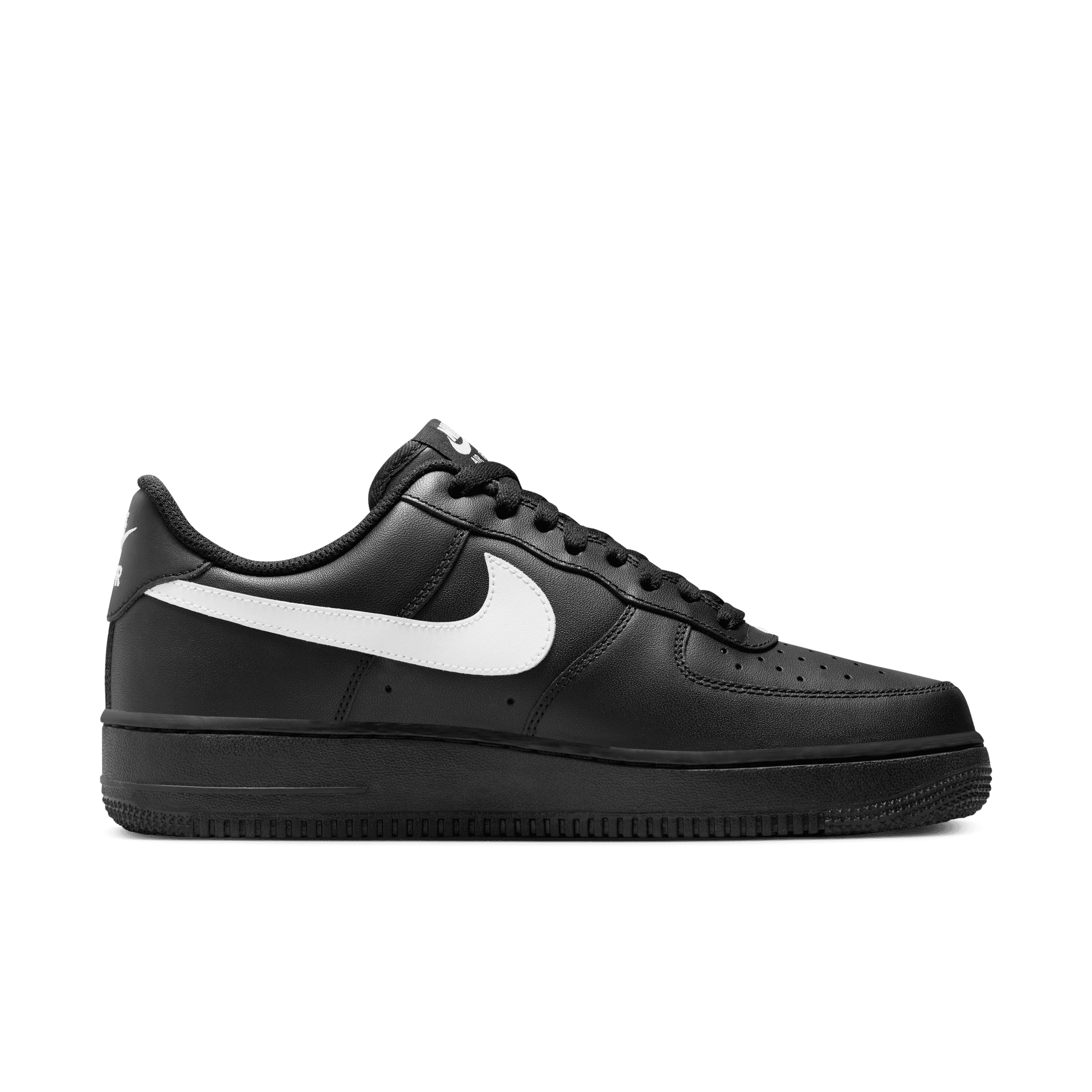 Max 95 Nike Shoes All Black Fashion Sneakers AIR FORCE `07 BLACK WHITE
