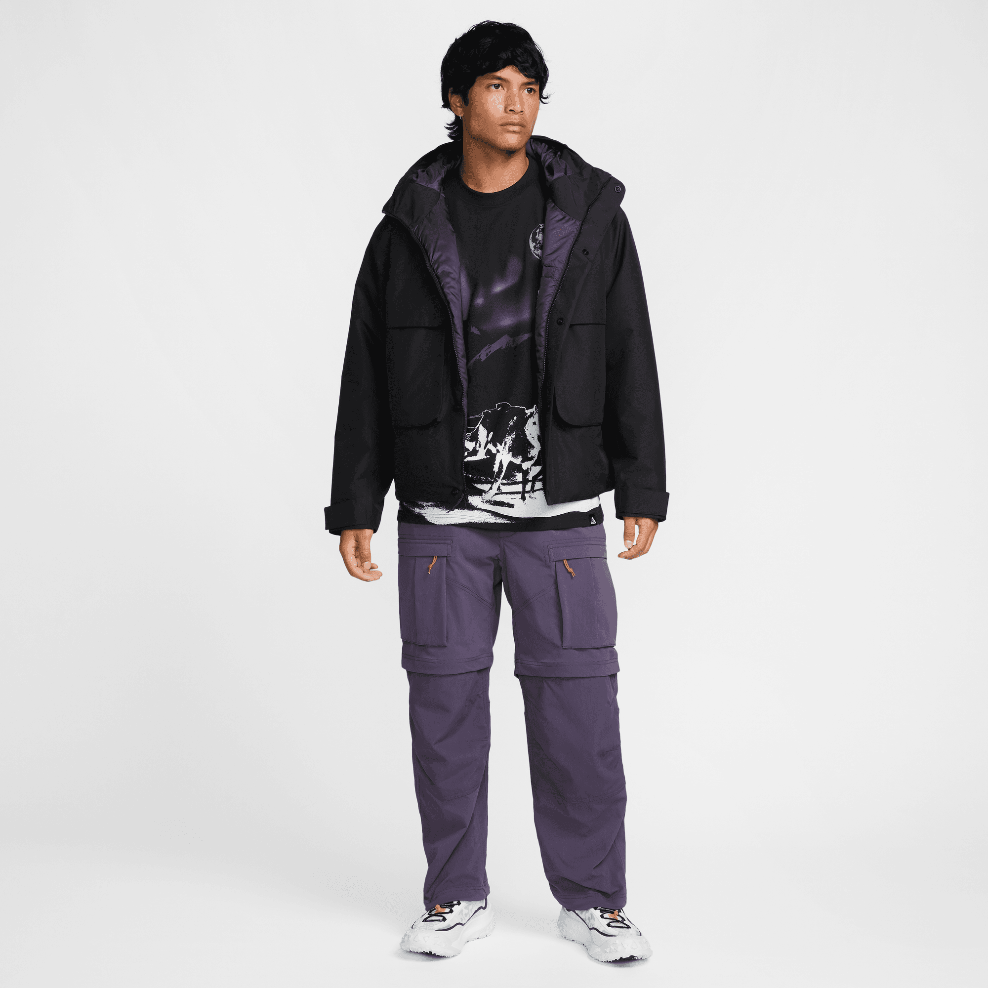 NIKE ACG NORTHERN LIGHTS MENS TEE- BLACK – lapstoneandhammer.com