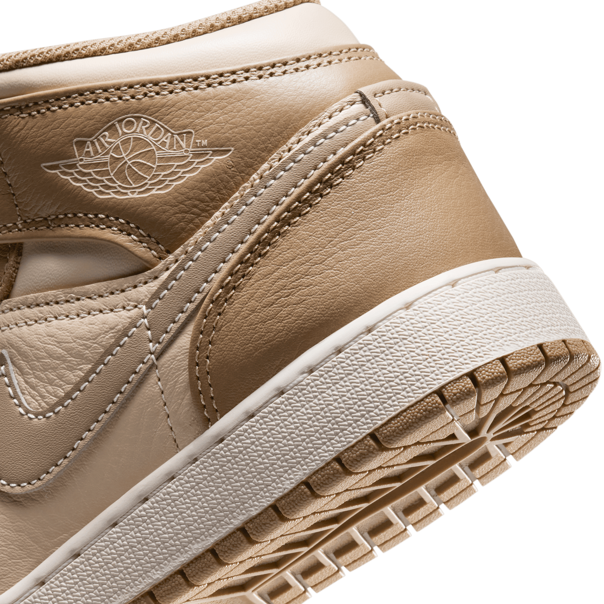 AIR JORDAN 1 MID GS LEGEND LIGHT BROWN KHAKI lapstoneandhammer