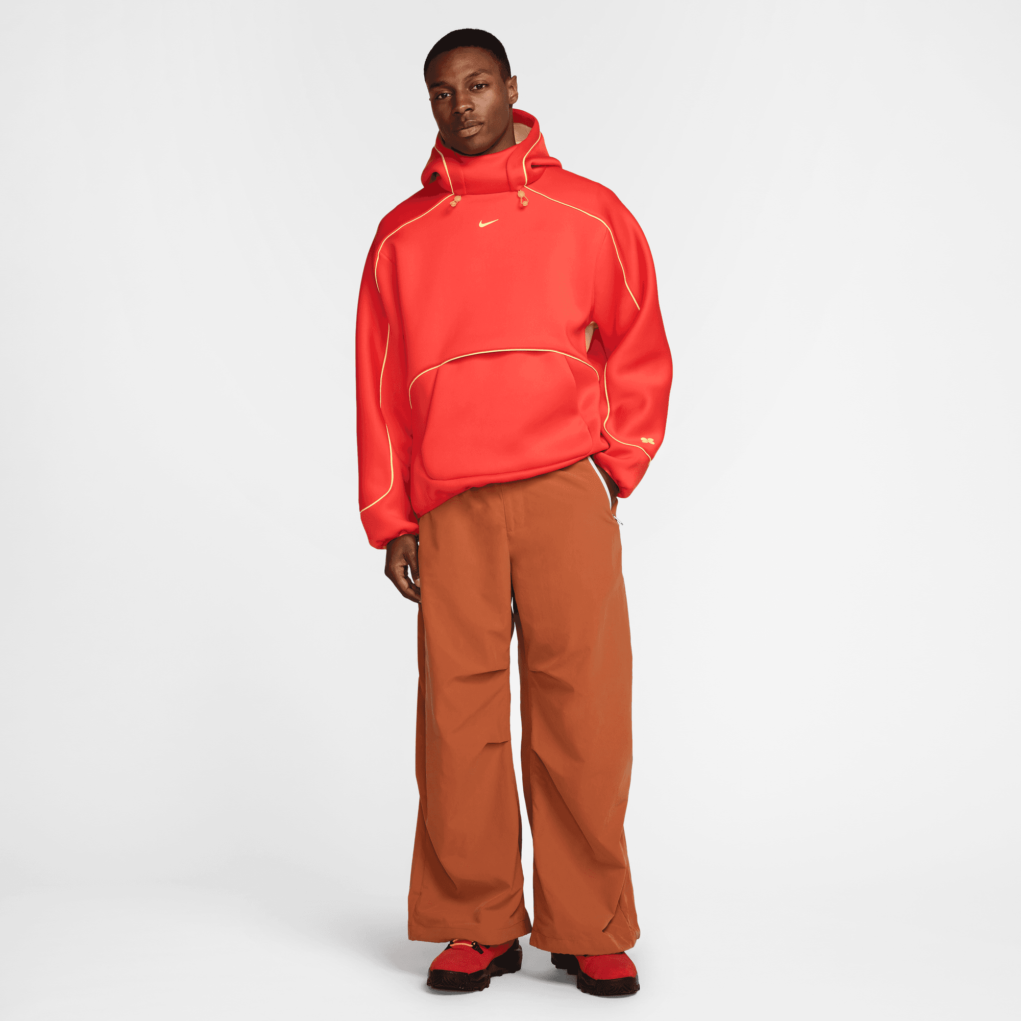 PROJECT F.R.O.G PARACHUTE PANTS - DARK RUSSET / LIGHT LEMON TWIST PROJECT F.R.O.G PARACHUTE PANTS - DARK RUSSET / LIGHT LEMON TWIST