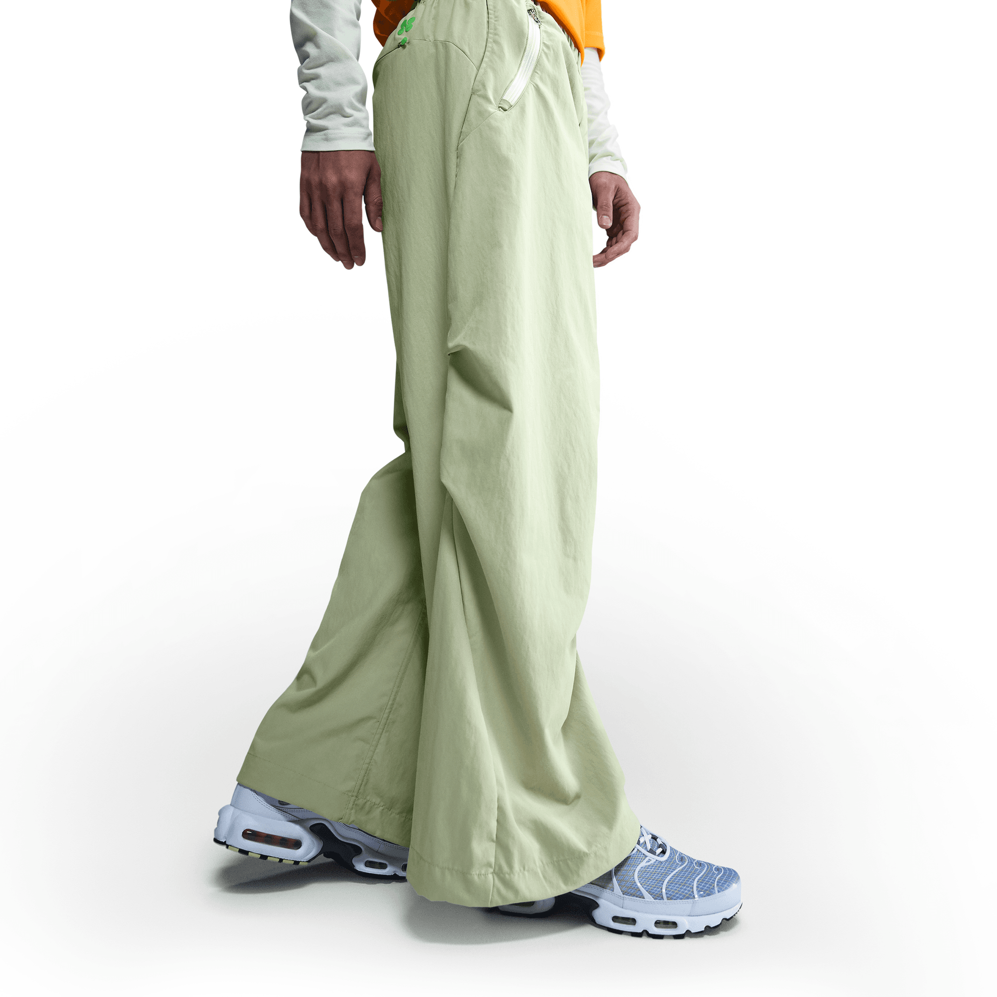 PROJECT F.R.O.G PARACHUTE PANTS - olive aura / green strike PROJECT F.R.O.G PARACHUTE PANTS - olive aura / green strike