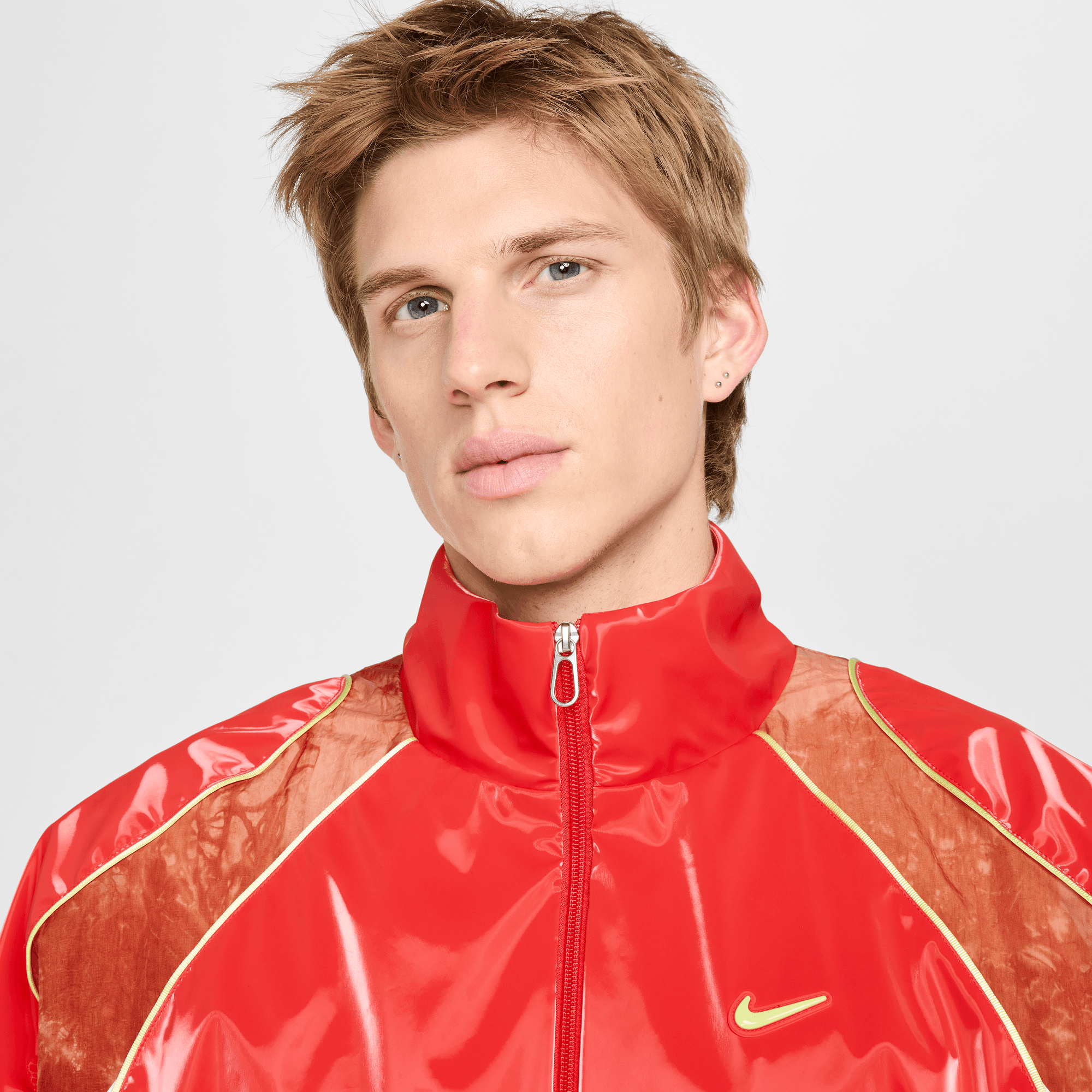 PROJECT F.R.O.G TRACK JACKET - LIGHT CRIMSON / DARK RUSSET PROJECT F.R.O.G TRACK JACKET - LIGHT CRIMSON / DARK RUSSET