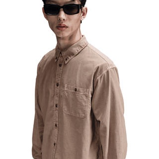NIKE LIFE OXFORD SHIRT - HEMP