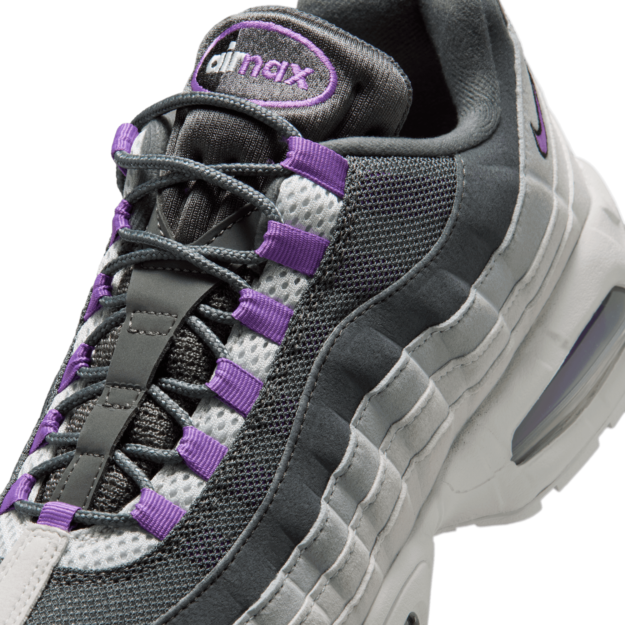 靴 NIKE Air Max 95 OG BIG BUBBLE PURPLE Nike Air Max 95 OG Big Bubble Black Vivid Purple Men's - IH4457