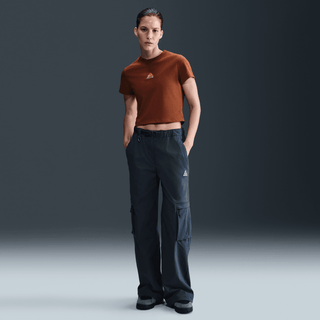 WMNS ACG DRI-FIT CROPPED TEE - CINNAMON / PICANTE RED