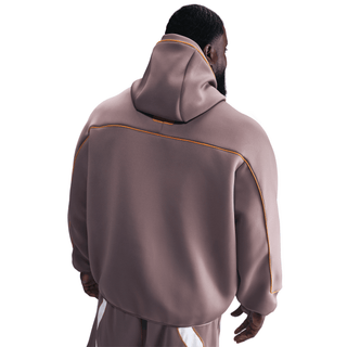 PROJECT F.R.O.G PULLOVER HOODIE - TAUPE GREY / SUNDIAL