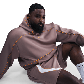 PROJECT F.R.O.G PULLOVER HOODIE - TAUPE GREY / SUNDIAL