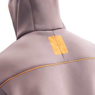 PROJECT F.R.O.G PULLOVER HOODIE - TAUPE GREY / SUNDIAL