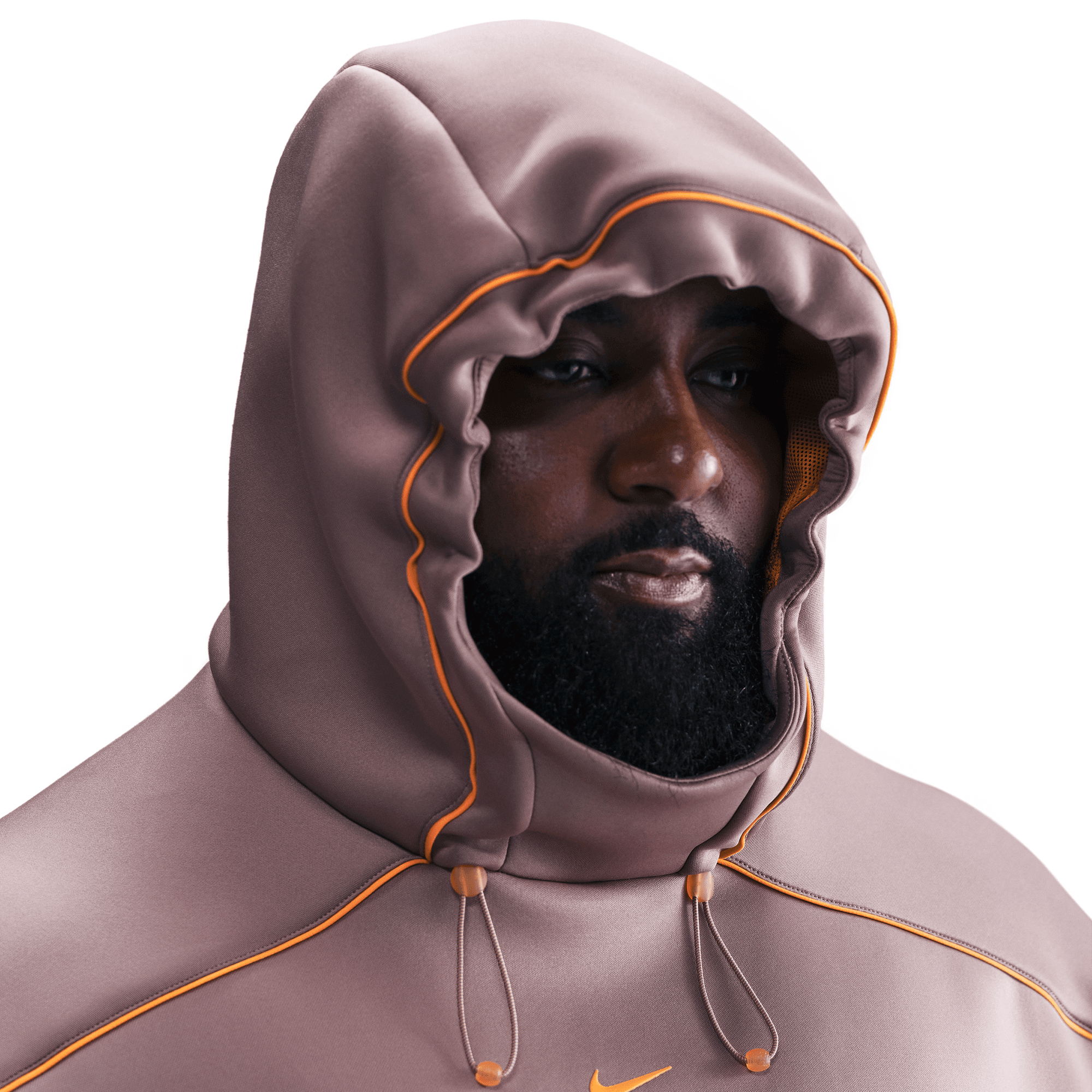 PROJECT F.R.O.G PULLOVER HOODIE - TAUPE GREY / SUNDIAL PROJECT F.R.O.G PULLOVER HOODIE - TAUPE GREY / SUNDIAL