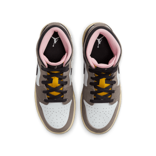 AIR JORDAN 1 MID (GS) "OIL GREY"