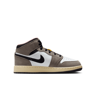 AIR JORDAN 1 MID (GS) "OIL GREY"