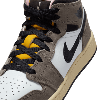 AIR JORDAN 1 MID (GS) "OIL GREY"