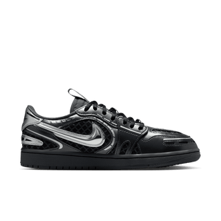 WMNS AIR JORDAN 1 MM LOW V3 - BLACK / METALLIC SILVER