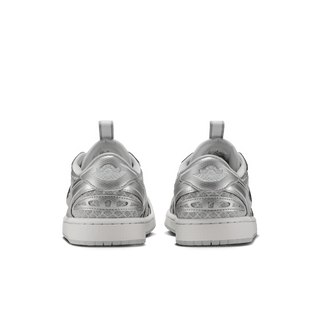 WMNS AIR JORDAN 1 MM LOW V3 - NEUTRAL GREY / METALLIC SILVER