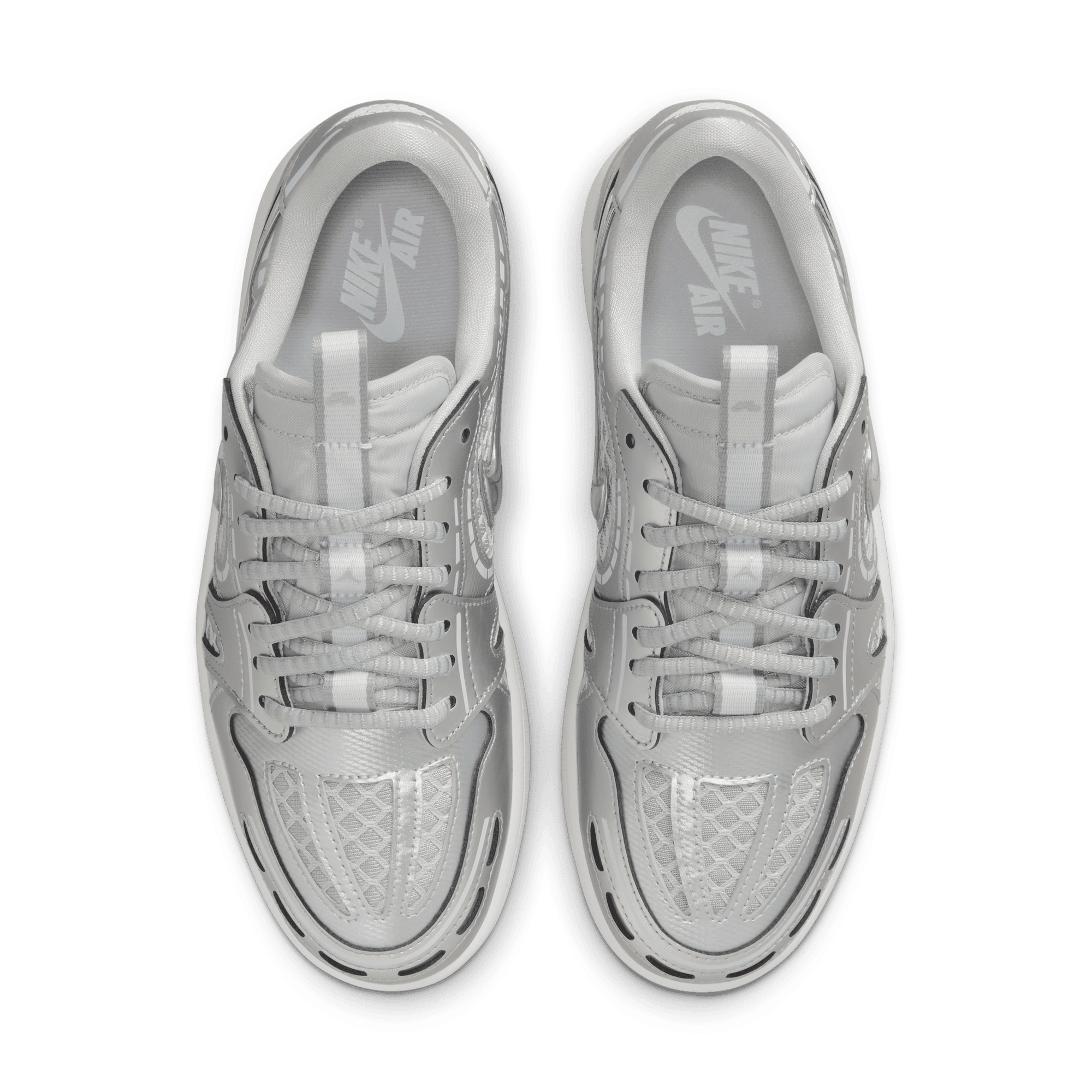 WMNS AIR JORDAN 1 MM LOW V3 - NEUTRAL GREY / METALLIC SILVER WMNS AIR JORDAN 1 MM LOW V3 - NEUTRAL GREY / METALLIC SILVER